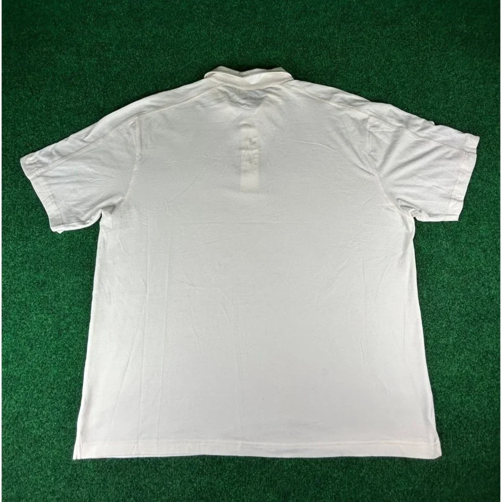 Wrangler White 3 Button Collared‎ Polo Shirt Mens Size 2XL